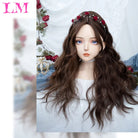 Elevate your style with this 38-inch long ombre brown, red, and blonde highlight straight lace front wig. Perfect for a chic and trendy look, this wig offers versatility and glamour for various occasions. -