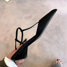 Brand Shoes for Women Sexy Pointed Toe Women's Sandals Comfortable Low Heel Trendy Sandal Simple Versatile Large Size Pumps -