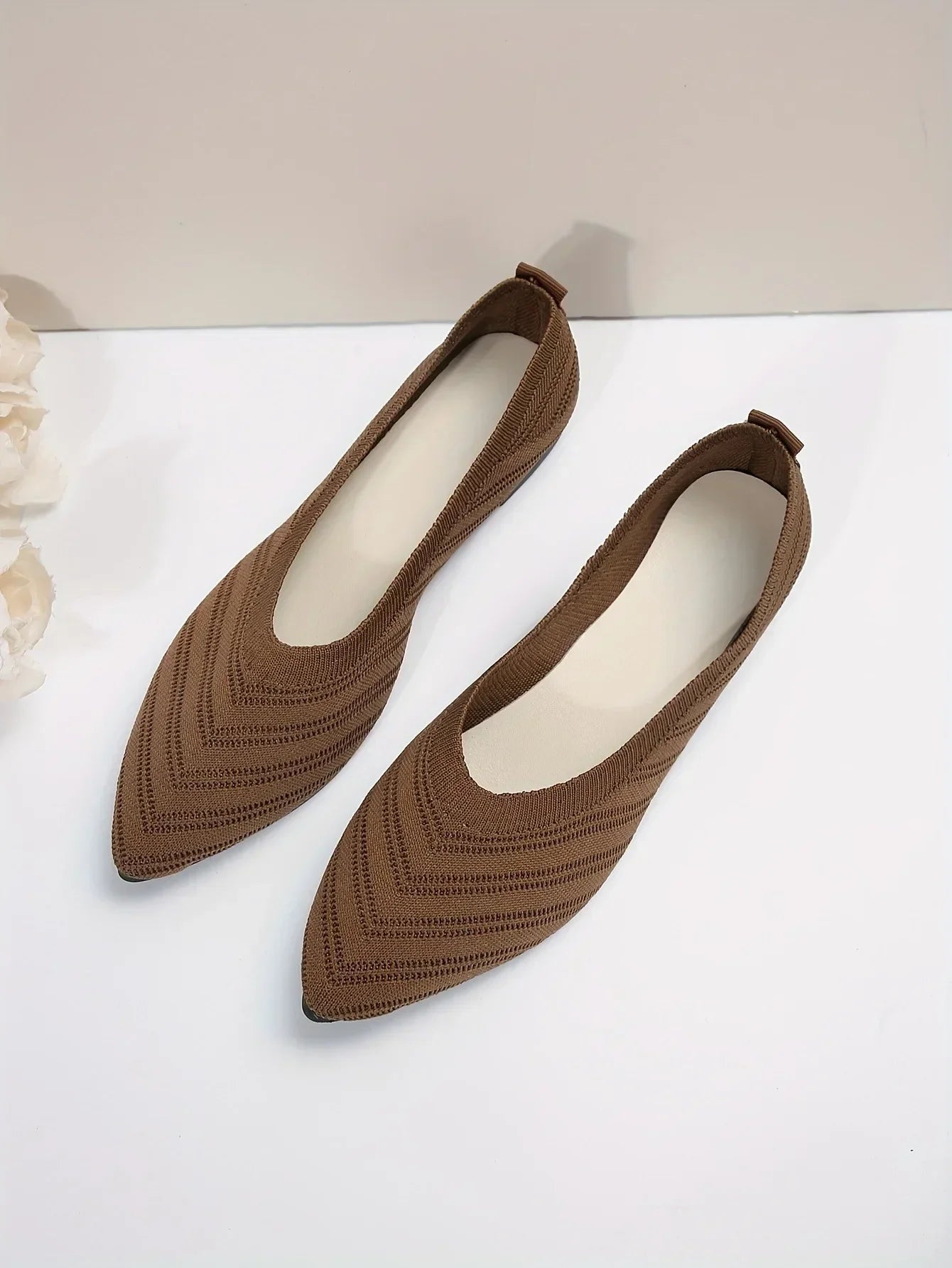 Step out in style with these women's pointed toe flat shoes. -
