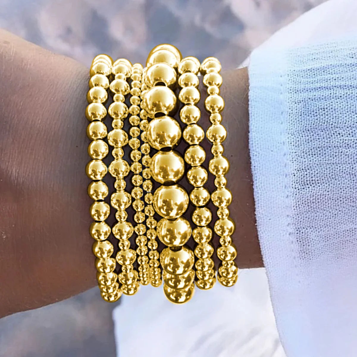 Bead Bracelet Set -