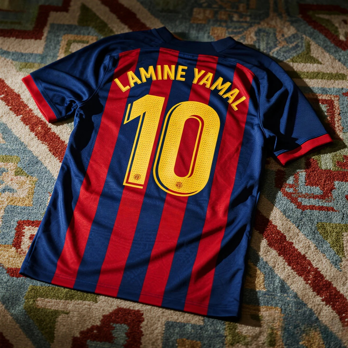 Lamine Yamal Soccer Jersey #10 -