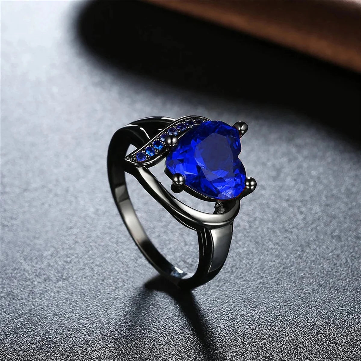 Fashion Couple Rings Romantic -