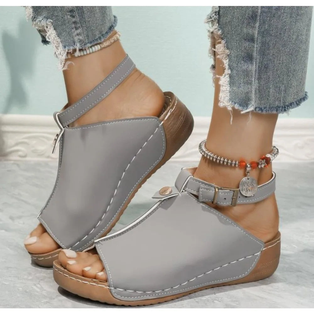 Shoes for Women Sandals Summer Medium Heel Ladies Shoes on Offer White Heels Luxury Fashion New in Platform Sneakers Light -