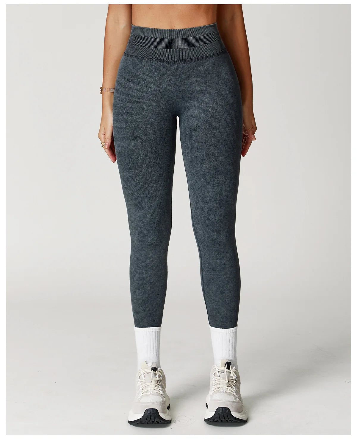 Yoga Pants Impact Leggings Women SeamlessStay comfortable and supported during workouts with these seamless high-waist ribbed yoga leggings for women—perfect for the gym and everyday activewear! -