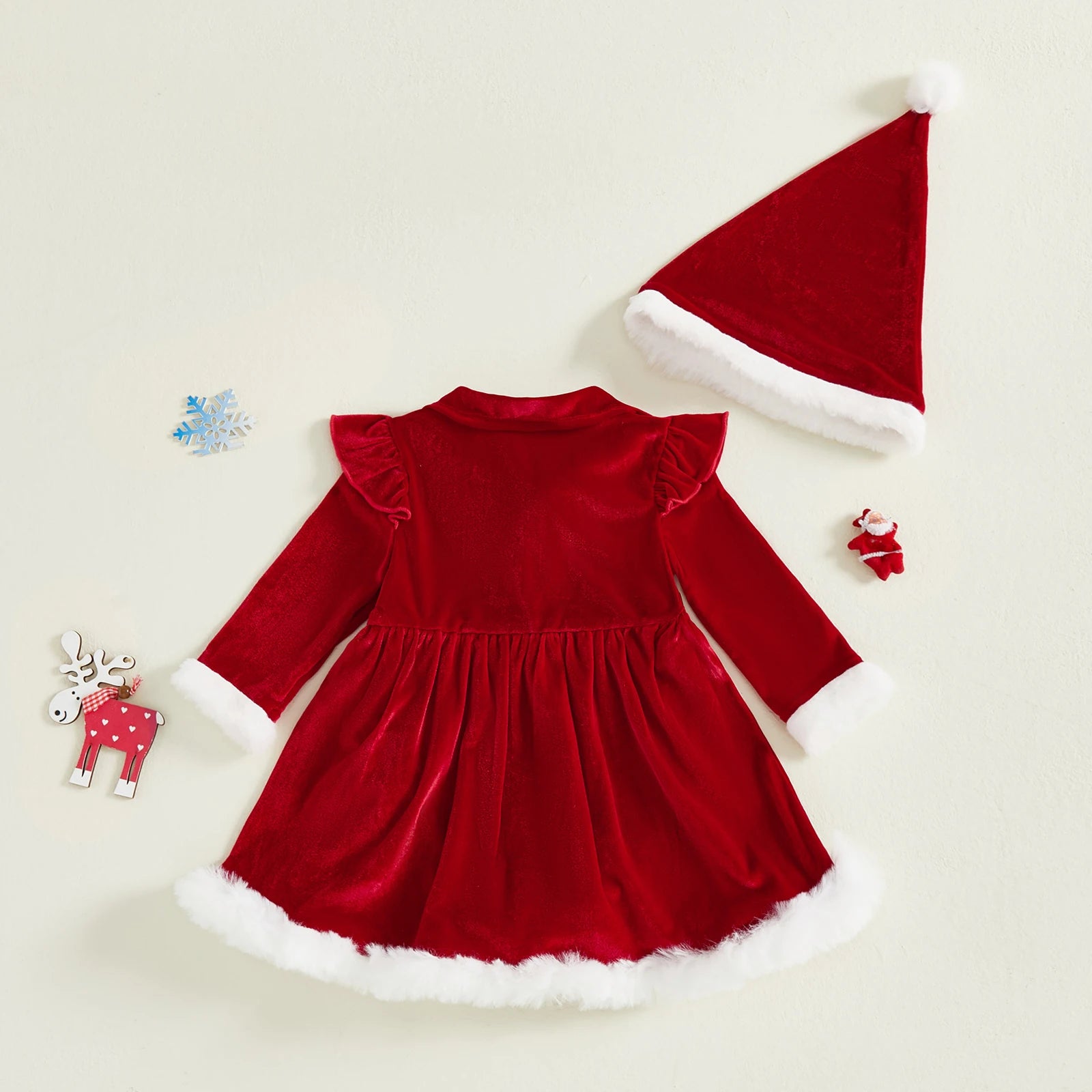 Celebrate the season in style with these adorable Christmas outfits for baby girls aged 1-2 years—cozy, festive, and cute! -