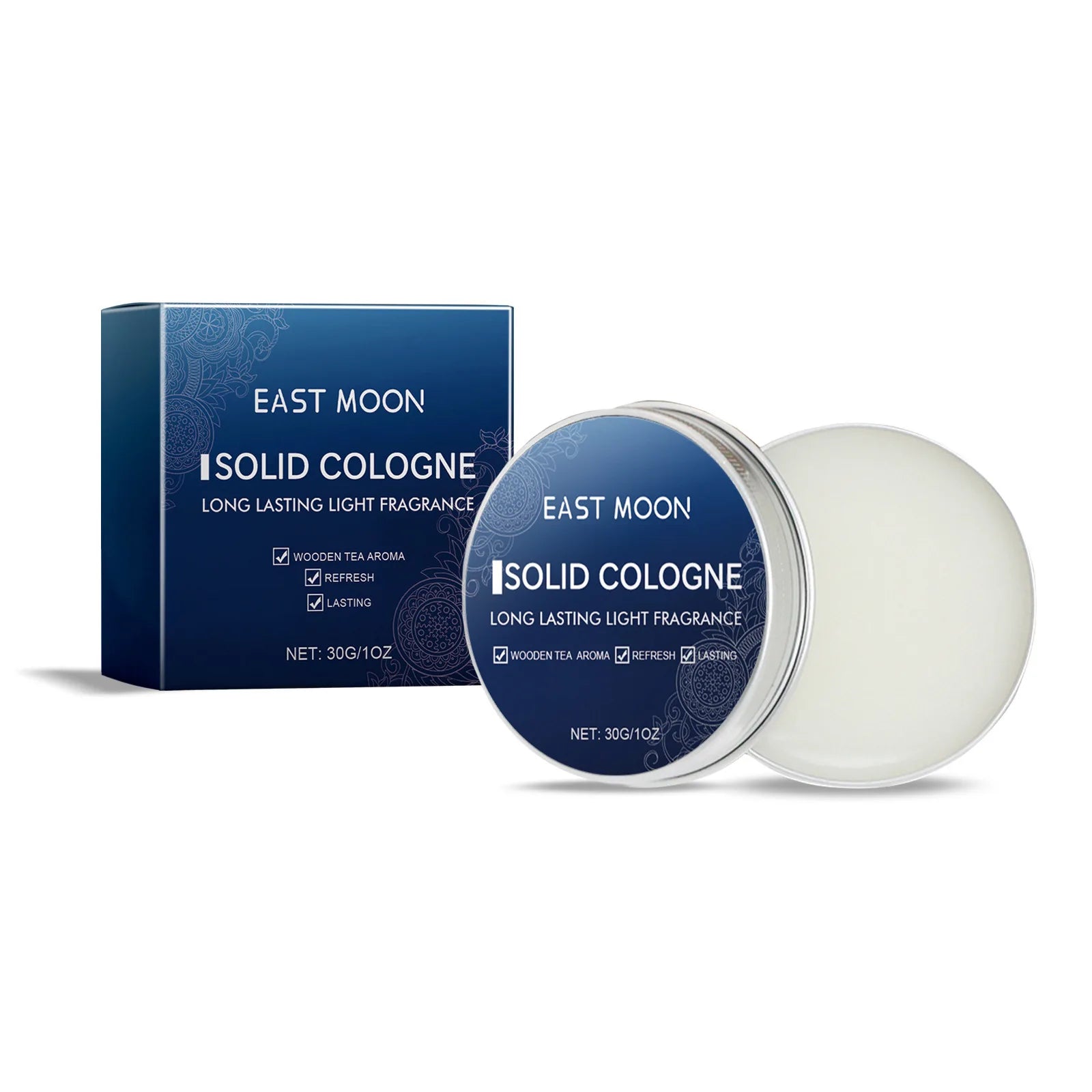 Men Sandalwood Balm Series Lasting Scent Keep Fresh Dating Flirting Improve Temptation Portable Body Light Fragrance Solid Balms -
