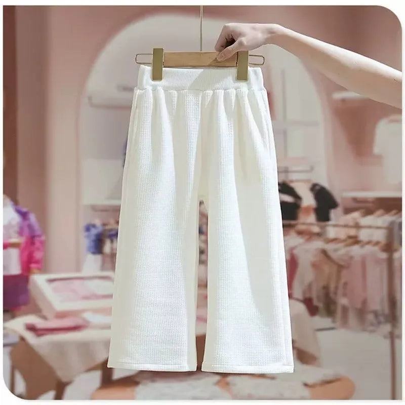 Girls Clothes Sets Spring Autumn Blouses Tops + Pants Outfits For Children Clothes Set Sweet Kids Clothing 4 6 9 T2Pcs -