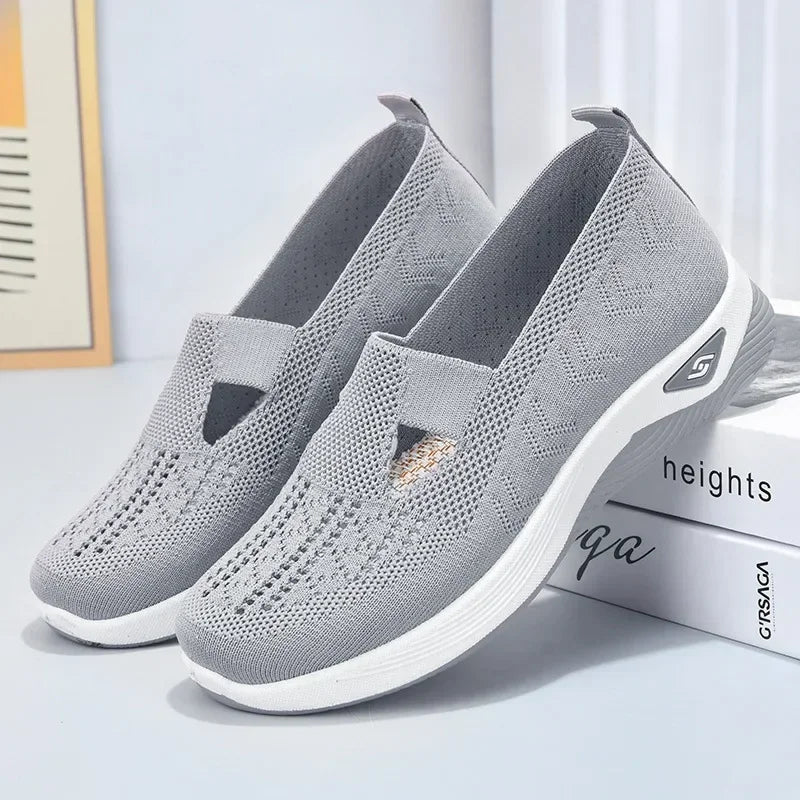 Women's Shoes Summer 2025 Casual Sneakers Breathable Slip On Walking Shoes Lightweight Outdoor Flat Sports Free Shipping -
