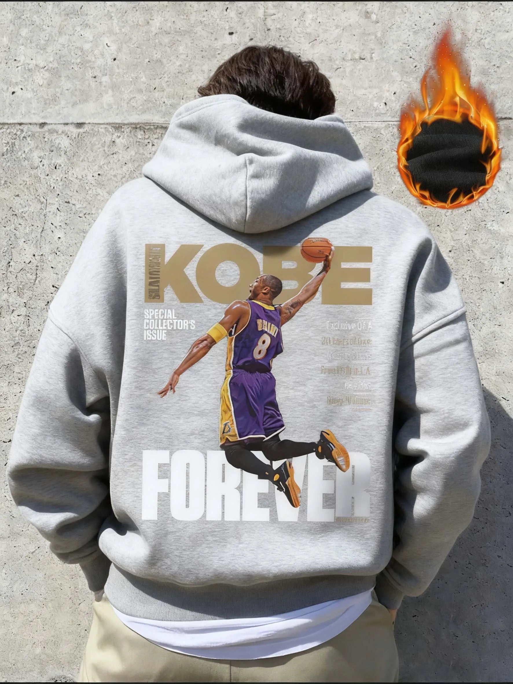 Men's Thermal Lined Hoodie (Kobe) -