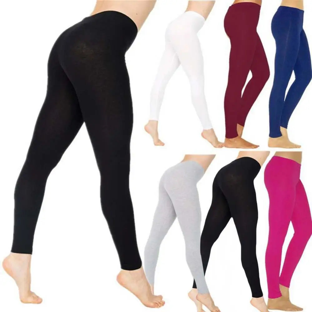 Achieve comfort and style with these milk silk leggings for women. Designed with a solid color and high waist, these stretchy leggings are perfect for a flattering fit and all-day wear! -