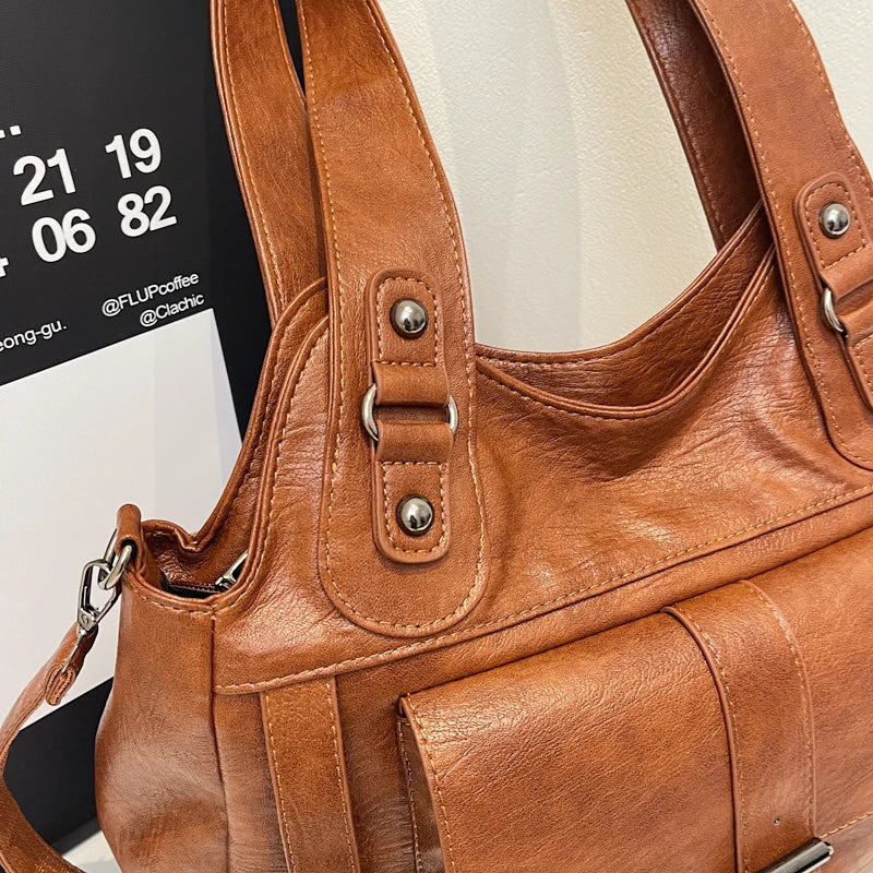 Make a statement with these luxurious handbags for women, crafted from leather and designed to be worn as shoulder bags. Elevate your style with these sac de luxe femme accessories, perfect for a chic and sophisticated look! -