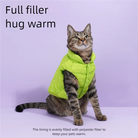 Keep your pets warm in the winter cold with these cotton clothing options—suitable for both cats and dogs, providing universal comfort and warmth! -