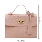 This set of women's bags combines both style and functionality with a blend of elegant messenger and handbag designs. Perfect for carrying your essentials stylishly and efficiently, this set offers the best of both worlds in one chic collection. -