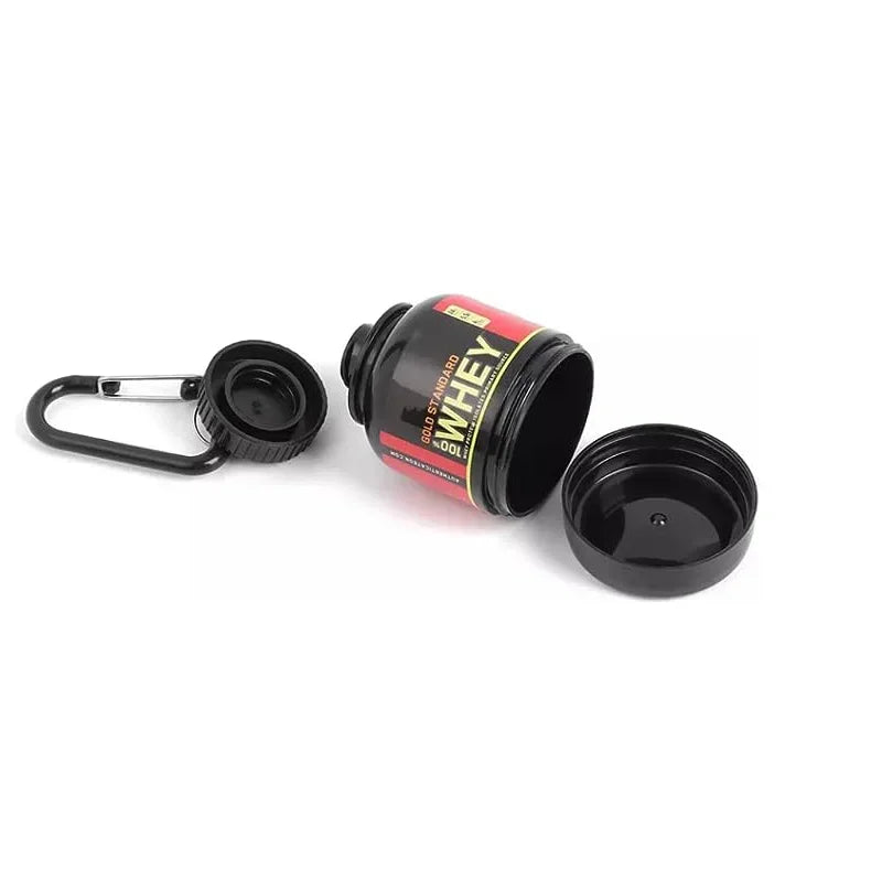 100/200ml Portable Protein Powder Supplement Container -