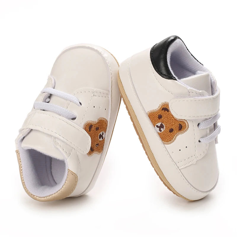 Boys and Girls Panda Sneakers 0 to 18 Months -