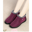 Women Boots Slip On Winter Shoes For Women Waterproof Ankle Boots Winter Boots Female Snow 2024 Black Femininas -