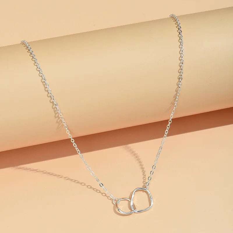 Two Round Shaped Necklaces -