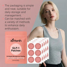 GLP-1 Patches For Body Shaping Fat Burning Anti Cellulite Improve Stomach Control Appetite Increase Metabolism Weight Loss Patch -