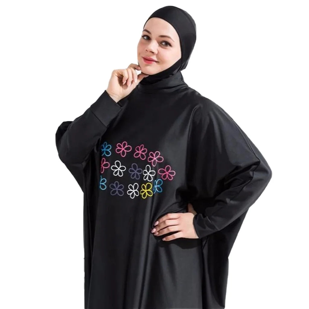 Stay modest and stylish with this Muslim swimming suit for women, perfect for enjoying the water with confidence and comfort! -