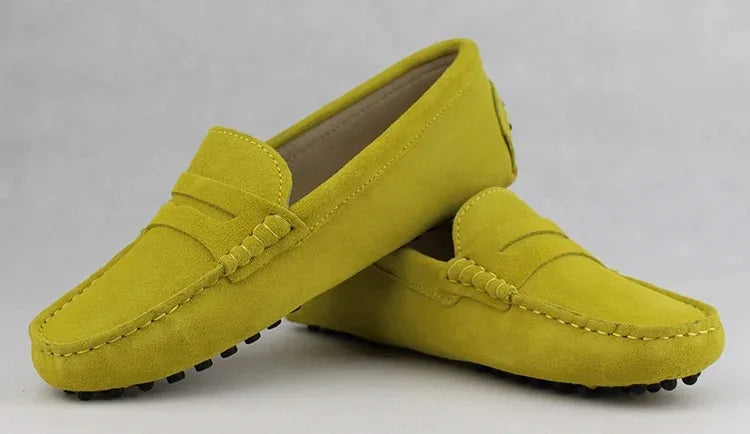 100% Genuine leather Women flats Fashion Handmade Women Casual leather shoes Leather Moccasin Women Driving Shoes Loafers -