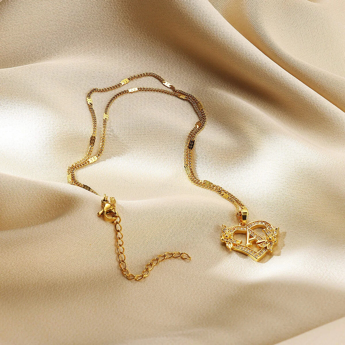 Initial Letter Necklaces -