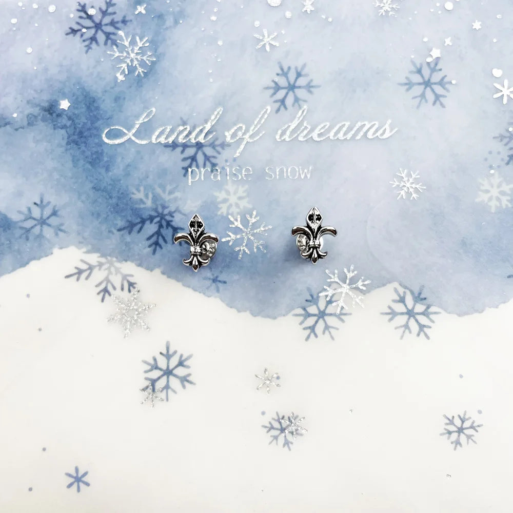 Ear Studs Sterling Silver -