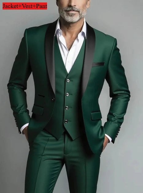 Men Formal Slim Fit Tuxedo -