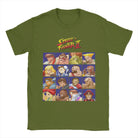 Streets Fighters II T Shirts Men -
