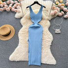Knitted Dress Slim Fit -