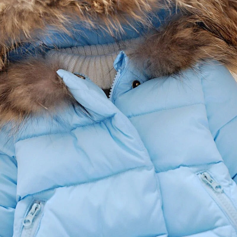 Keep your little one snug and stylish this winter with our new warm down jacket—perfect for baby girls and boys! -
