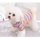 Dress your puppy in style with this cute and cozy vest T-shirt—perfect for keeping your furry friend comfortable and fashionable! -