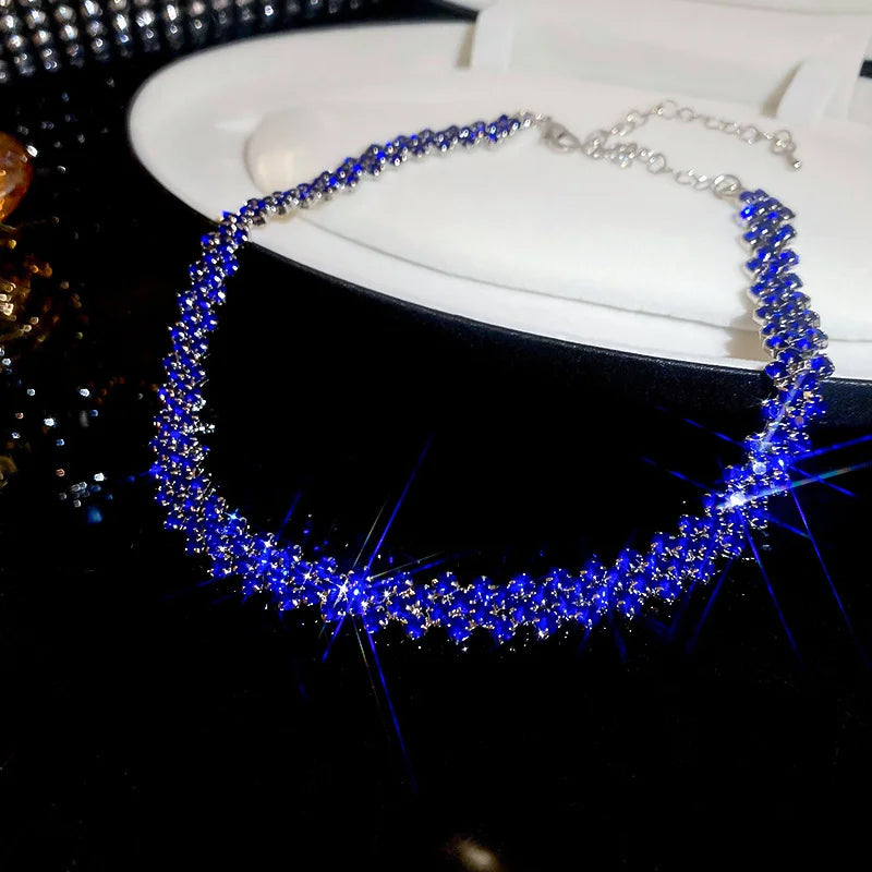 Rhinestone Choker -