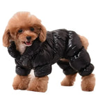 Keep your furry friend warm and stylish in the winter with this dog jumpsuit romper—perfect for overall comfort and coziness! -