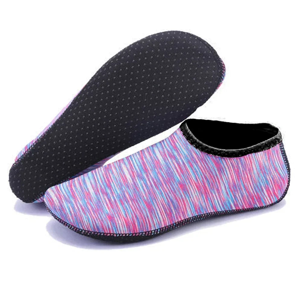 Unisex Water Non-Slip Sneaker Shoes Swimming Diving Socks Summer Aqua Beach Sandal Flat Shoe Seaside Socks Slipper for Men Women -