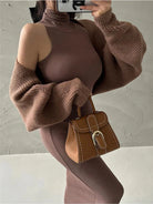 Turtleneck Dress -