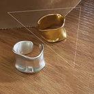 Sterling Silver Hollow Out Rings -