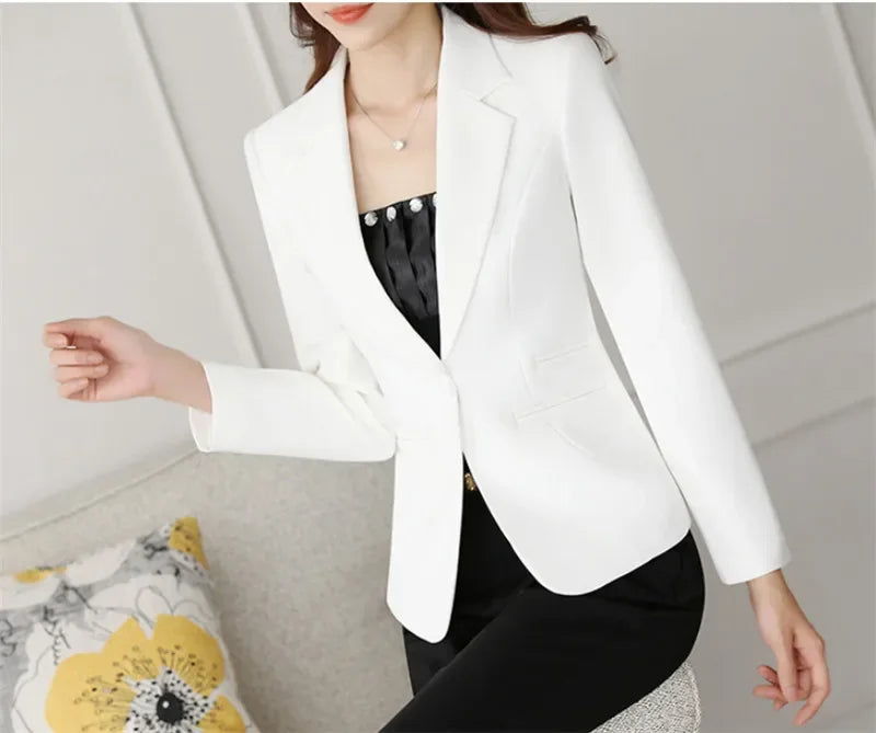Elevate your wardrobe with this high-quality women's blazer jacket—crafted for style, comfort, and lasting elegance! -