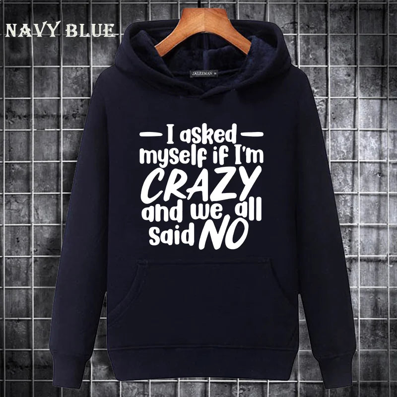 Woman Printed (Crazy) Hoodie -