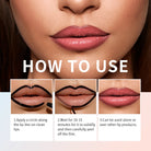 Enhance your look with this waterproof lip liner that also acts as a long-lasting lipgloss. Enjoy a precise application and a smudge-proof finish that stays in place throughout the day! -
