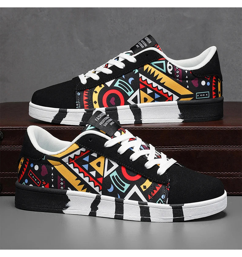 Men Flat Bottomed Shoes Fashion Popular with Colorful Outdoor Sneakers That Comfort Non Slip High-quality Fitness Leisure Shoes -