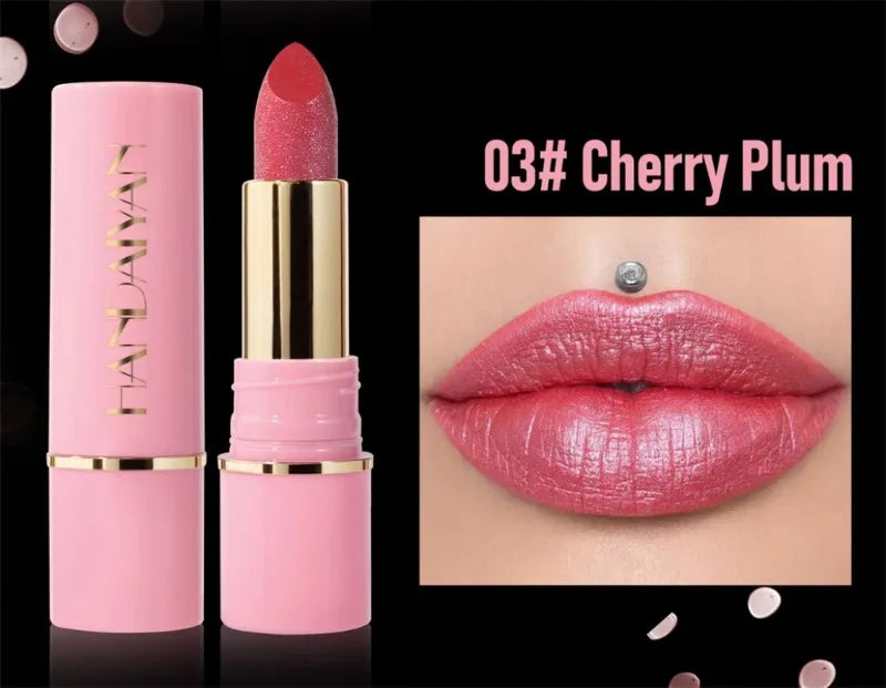 8 Colors Lipstick (Metallic) -