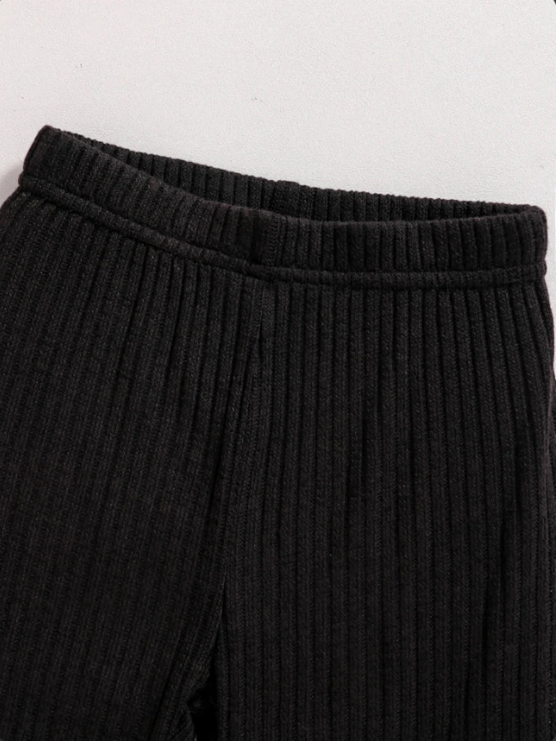 Casual pants two-piece girls -