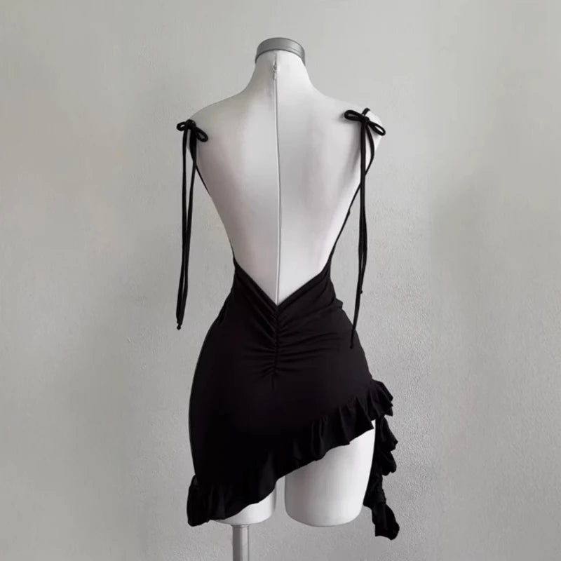 Sleeveless Backless Dress -