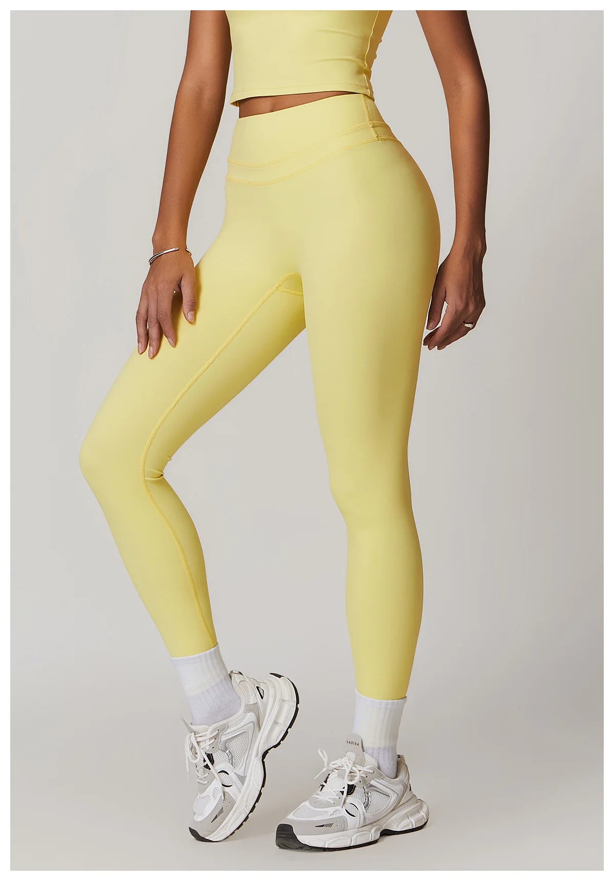 Yoga Leggings High Waist Sport Leggings Women's Running Workout Tights Gym Push Up Fitness Trousers -