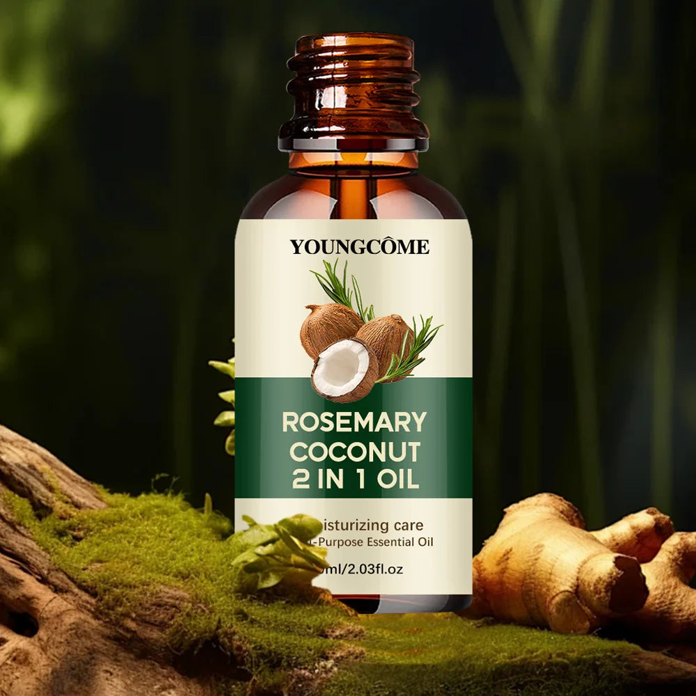 Rosemary Hair Oil Improve Hair Loss And Nourishes Strengthen Hair Roots Scalp Treatment Hair Care -