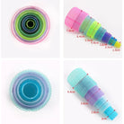 Hair Rollers Self Grip Hook Hair Curlers Heatless Roller Salon Dressing Curlers Jumbo Size Sticky Hair Styling Tools -