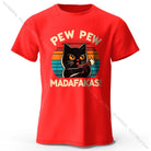 Cute Hand-Drawn Cat T-Shirt -