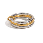 A Niche Two-Color Four-Ring -
