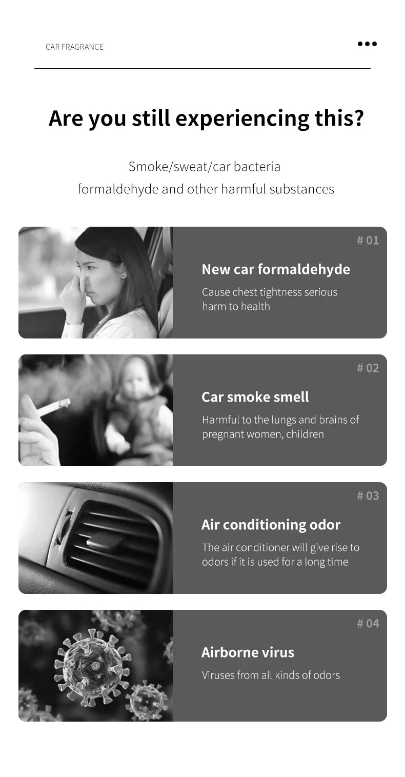 Perfume Car Perfume, a Car Fragrance Used for Car Interior Accessories, a Long-term Car Air Freshener, Keep Charming and Fresh -