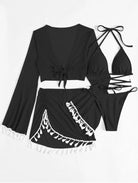 Swimwear Woman Swimsuit Cover Up Bikini Sets -